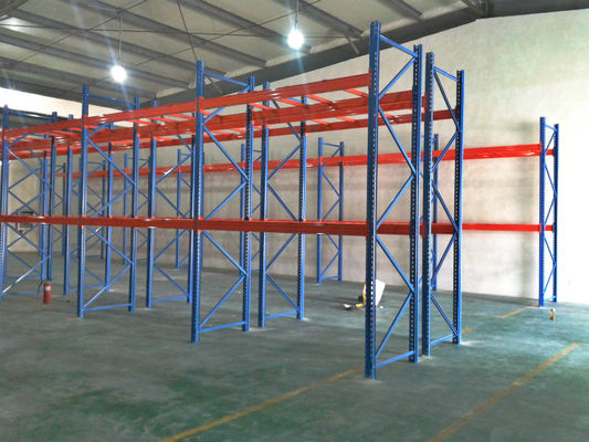Rolle gebildetes selektives Paletten-Racking für Lager, Hochleistungspaletten-Racking-System