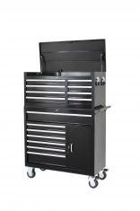 Professionelle schwarz 0,8 - 1,0 mm Dicke Stahl Brust Walze Werkzeugschrank