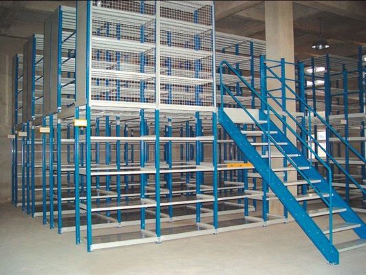 Mittleres Gewichts-Regal-Gestell-Mezzanin-Racking-System mit schützen Draht
