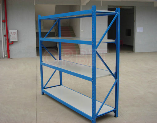Adjustable Pallet Racking System , Long Span Racking For Small Parts Handling