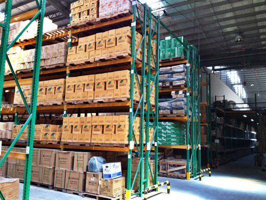Industrial Storage Racking Solutions For Pallets , Heavy Duty Pallet Racking System