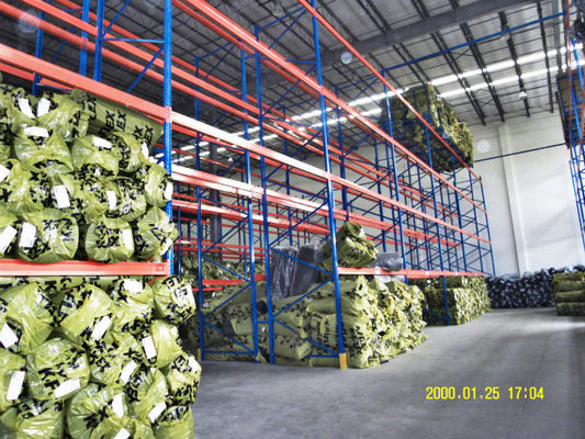 Material Handling Storage Cold Rolled Pallet Rack Systems For Clothing Industry