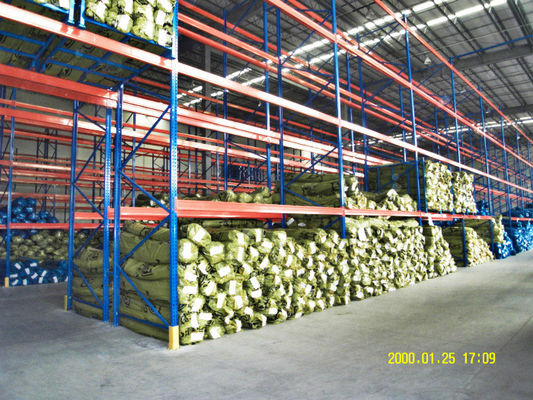 Material Handling Storage Cold Rolled Pallet Rack Systems For Clothing Industry