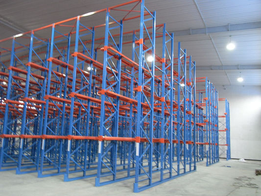 Pálete de aço do cinema ao ar livre do FIFO que submete 800 kg/layer para o refrigerador, ajustáveis