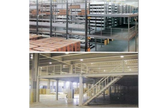 Endüstriyel raf rafları - asma kat, çelik raflar rafları 1000kg / metrekare