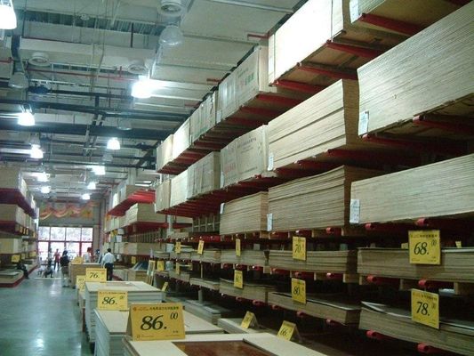 supports en porte-à-faux réglables de système en porte-à-faux à haute densité de défilement ligne par ligne pour les magasins matériels