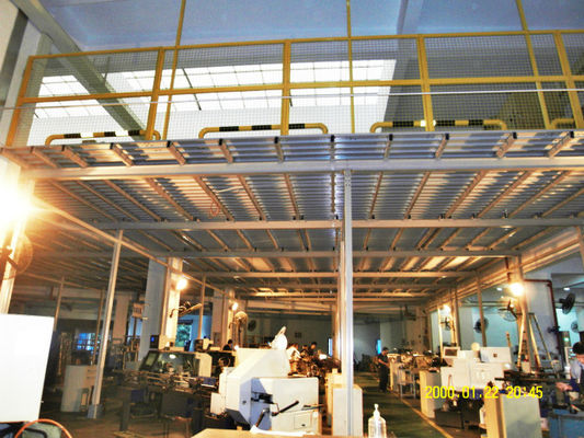 Commercial Cold Rolled Mezzanine Flooring Systems For Covering Storage