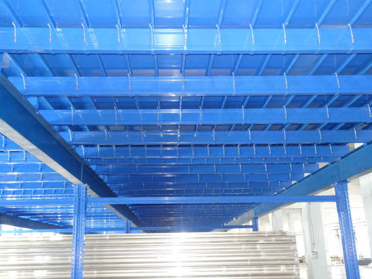 1000kg Cold Rolling Steel Industrial Mezzanine Floors For Distribution Center