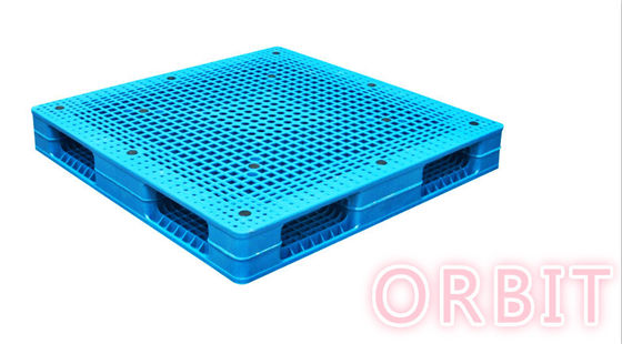 4 palettes en plastique réutilisables empilables résistantes d'entrée de manière pour multi - utilisation