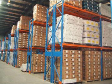 Pallet resistente di FIFO che tormenta lo scaffale staccabile delle merci con il fascio di Scatola-forma