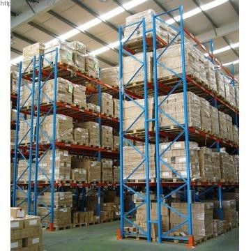 Pallet resistente di FIFO che tormenta lo scaffale staccabile delle merci con il fascio di Scatola-forma