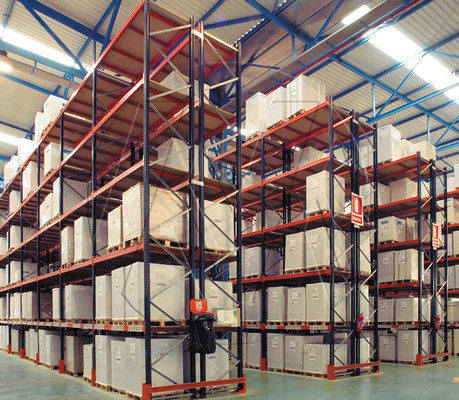75mm Adjustable Heavy Duty Pallet Racking System with Timber or Steel Pannel