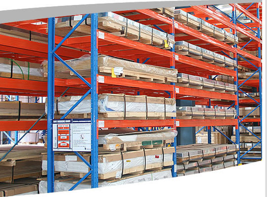 Ayarlanabilir yapısal ağır görev palet raf sistemi 1000kg - 3000 kg / layer