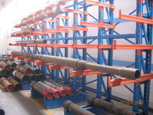Adjustable Medium Duty Cantilever Storage Racks For Pipe / Timber Storage
