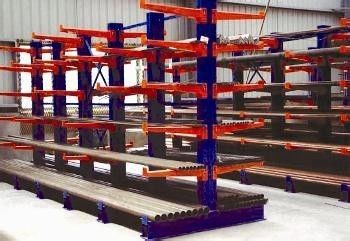Industrial 1.2m Arm Cantilever Storage Racks , Storage Racking System