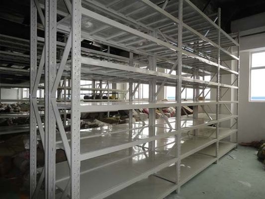 Standard Color Medium Duty Warehouse Shelving Racks With Powder Coating