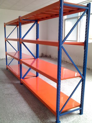 Industrial Steel Structural Medium Duty Display Shelves Warehouse Storage Racks