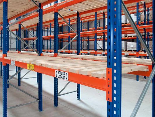 Kaltgewalzte mittlere Aufgaben-Racking-Stahlsysteme für Lager, industrielles Fach