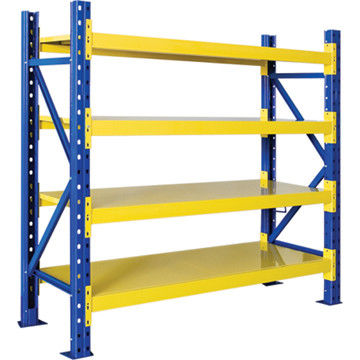 Steel / Plywood Plate Medium Duty Racking for Warehouse / Supermarket Store