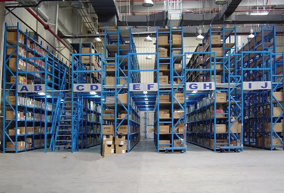 150 - multi Mezzanin-Racking-System der Schicht-500kg 2 - 3 breiten Sie Handbetrieb aus