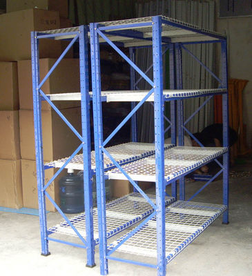 Mittlerer Rackingsysteme Maschendraht des verstellbaren Regals der Aufgabe mit Stützstange