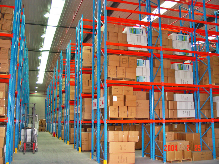 Bmw Store Part Racking 5 Levels Strong Loading Support Heavy Duty Pallet Racking For Auto ...