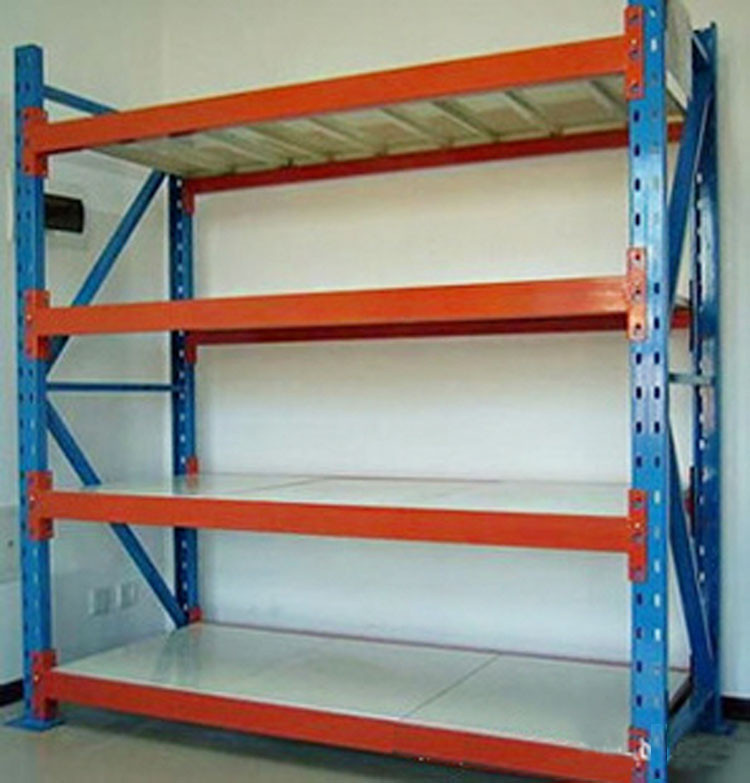 Steel Yard Racking Warehouse storage Medium Duty Rack cold rolled steel industrial racking ...